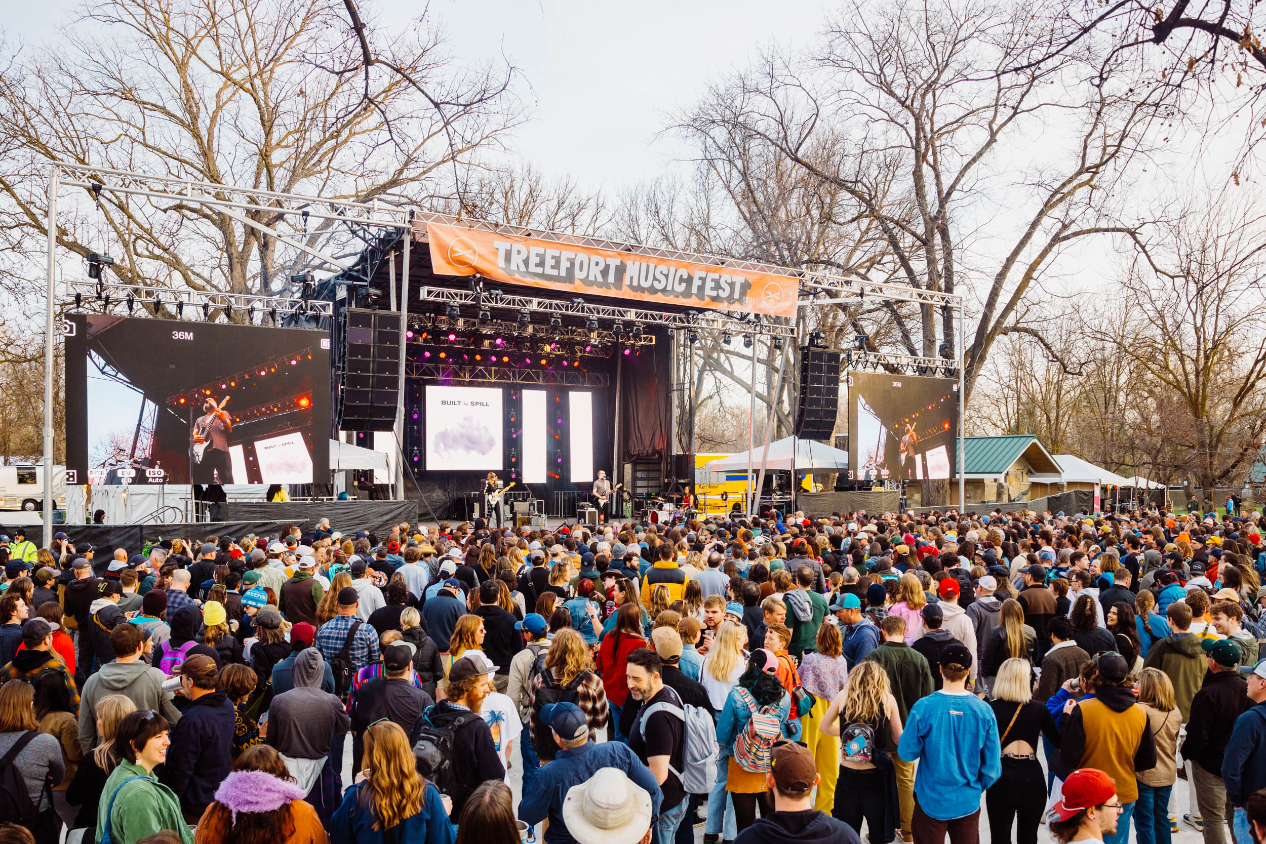 Vibrant crowd at Treefort Music Festival showcasing diverse lineup in the year 2022